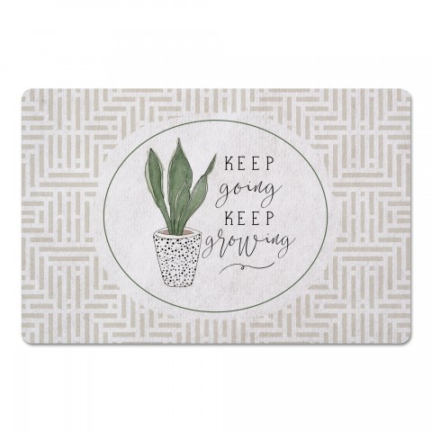Keep Going Keep Growing 27x18 Floor Mat