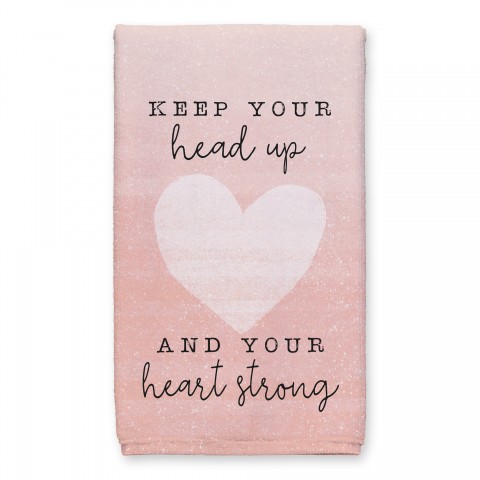 Keep Your Head Up 16x25 Towel