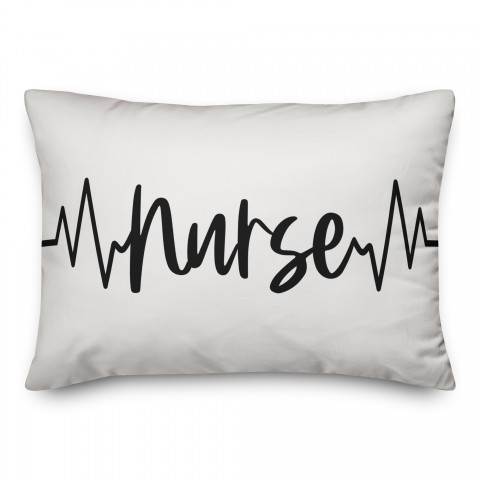 Nurse Lifeline 14x20 Spun Poly Pillow
