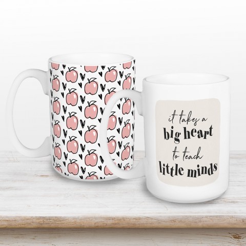 Big Hearts Teach Little Minds Drinkware Collection