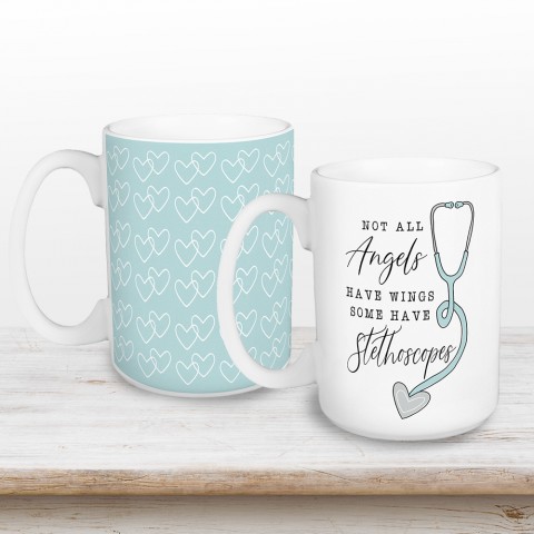 Angels Have Stethoscopes Drinkware Collection