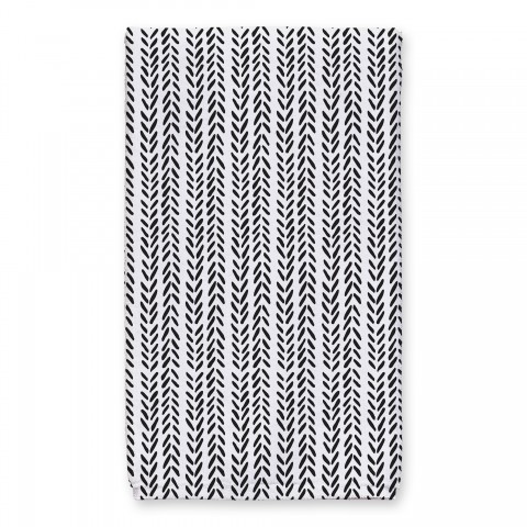 Black and White Pattern 16x25 Towel