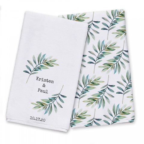 Painty Leaves Textiles Collection