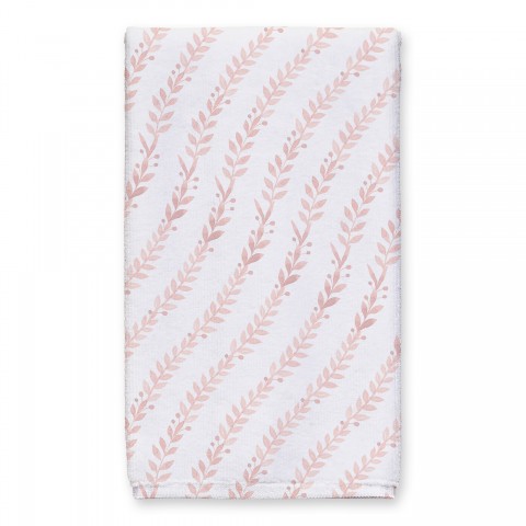 Pink Floral Pattern 16x25 Towel