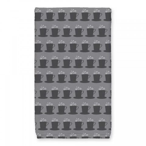 Coffee Pattern 16x25 Towel