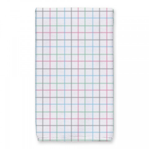 Kitchen Plaid Pattern 16x25 Towel