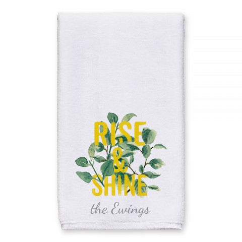 Rise and Shine Farm 16x25 Personalized Towel
