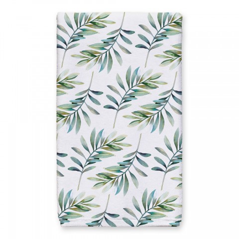 Painty Leaves Pattern 16x25 Towel