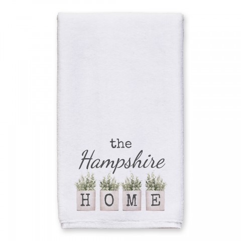 Family Home Plants 16x25 Personalized Towel