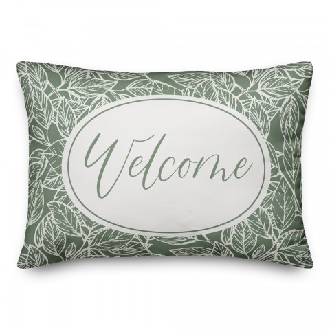 Welcome 14x20 Indoor / Outdoor Pillow