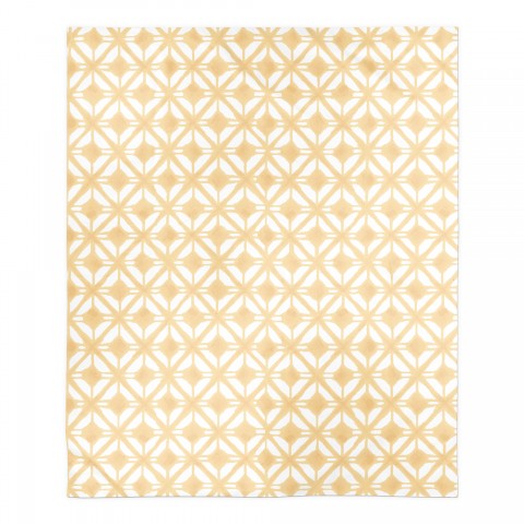 Abstract Yellow Watercolor Pattern 50x60 Sherpa Fleece Blanket