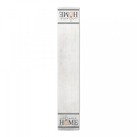 Pumpkin Welcome Home 16x72 Poly Twill Table Runner