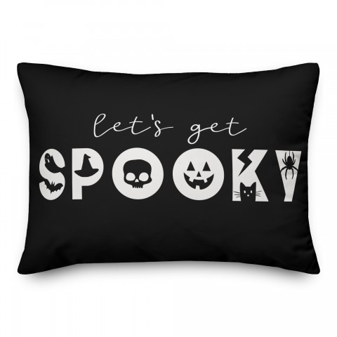 Lets Get Spooky 14x20 Spun Poly Pillow