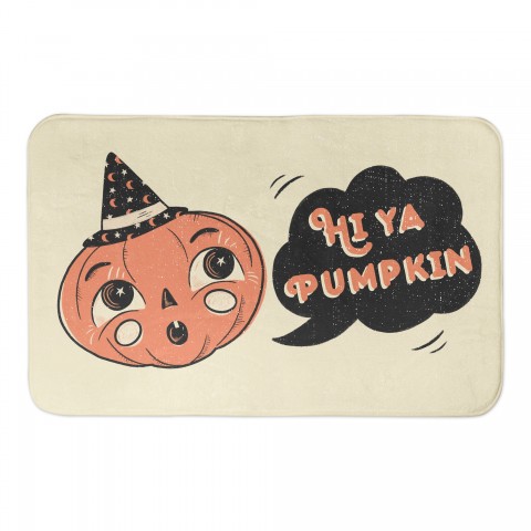 Hi Ya Pumpkin 34x21 Bath Mat