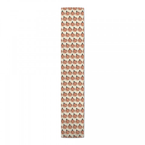 Retro Pumpkin Pattern Runner