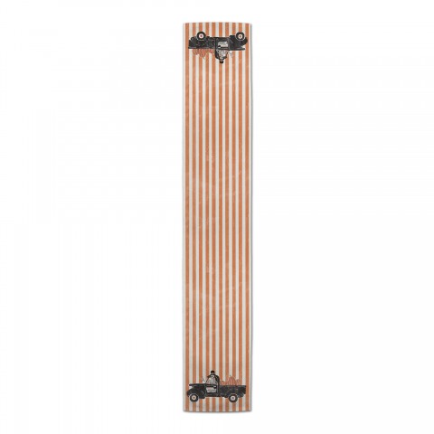 Skellys Landscaping Truck Retro with Stripes Runner