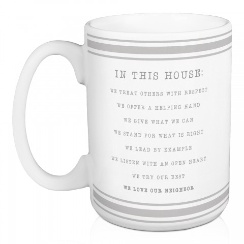 In This House 15 oz Mug