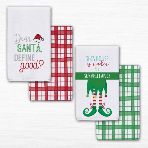 Christmas Plaid Textiles Collection