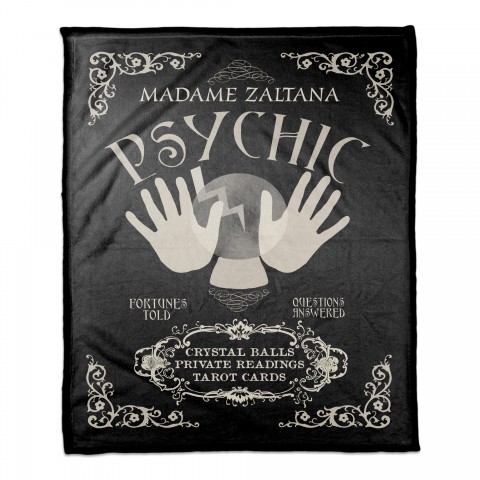 Psychic Reading 50x60 Coral Fleece Blanket