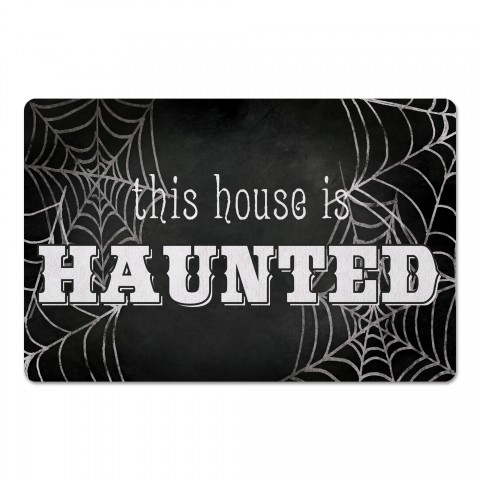 Haunted House 27x18 Floor Mat