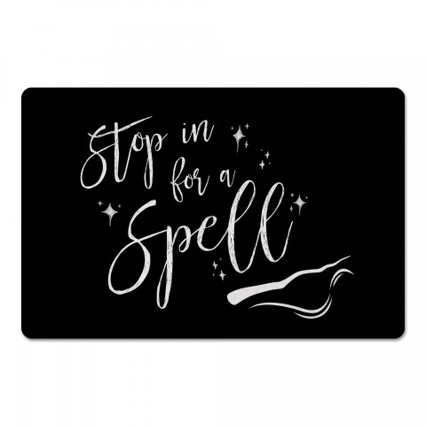 Stop in For a Spell 27x18 Floor Mat