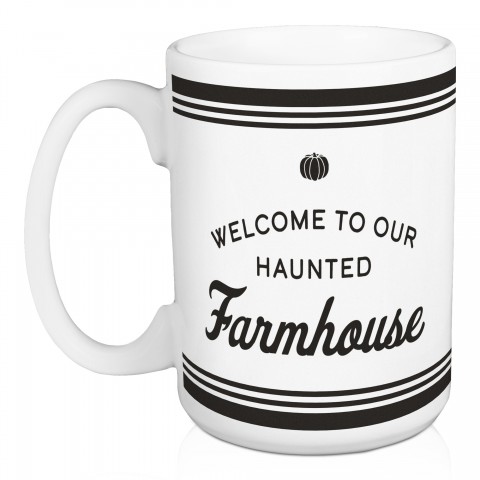 Haunted Farmhouse 15 oz Mug