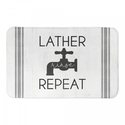 Lather Rinse Repeat 34x21 Bath Mat
