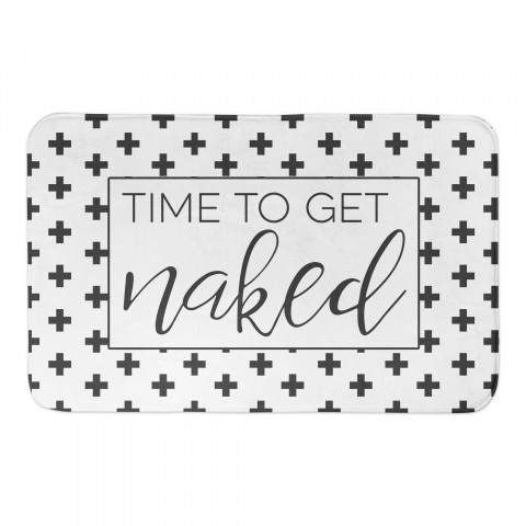Time to Get Naked 34x21 Bath Mat