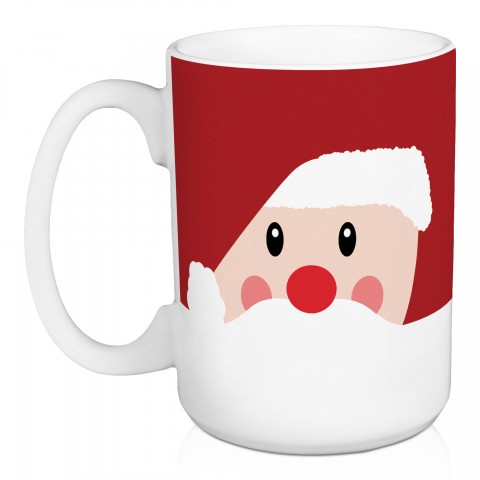 Santa Face 15 oz Mug