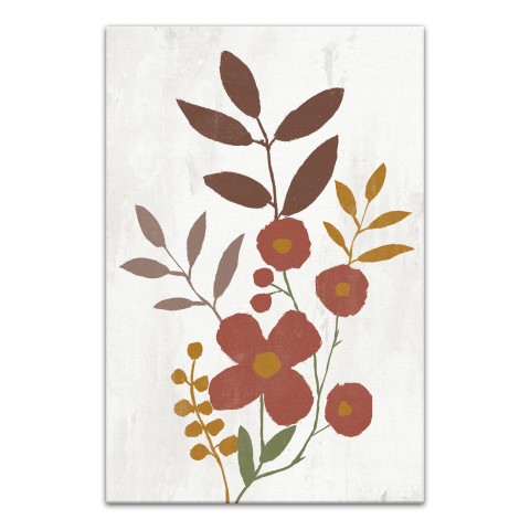 Colorful Boho Branches 20x30 Canvas Wall Art