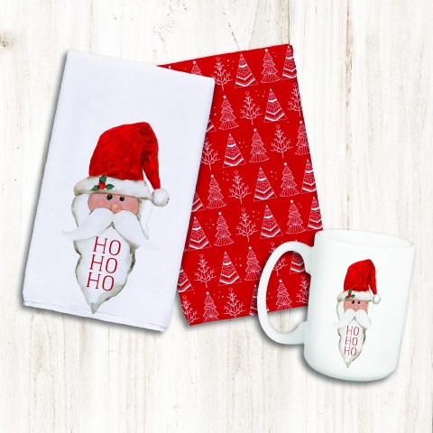 HoHoHo Primitive Santa Gift Collection