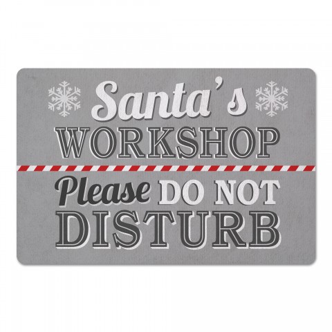 Santa's Workshop 27x18 Floor Mat