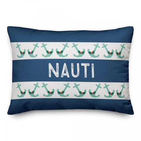 Nauti or Nice 14x20 Spun Poly Pillow
