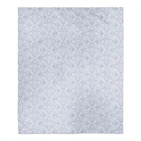Blue Medallions 50x60 Sherpa Fleece Blanket