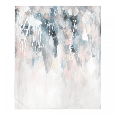 Muted Pastel Painting 50x60 Sherpa Fleece Blanket