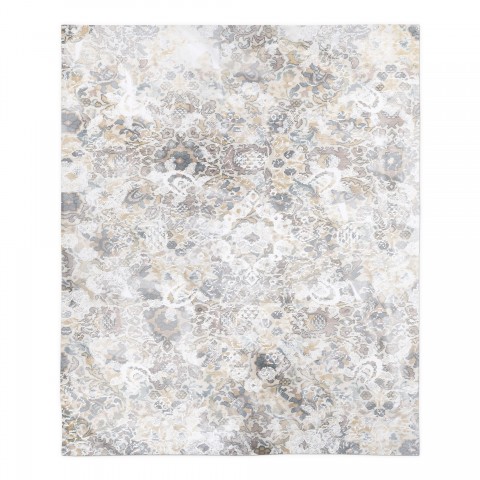 Faded Ornate Pattern 50x60 Sherpa Fleece Blanket