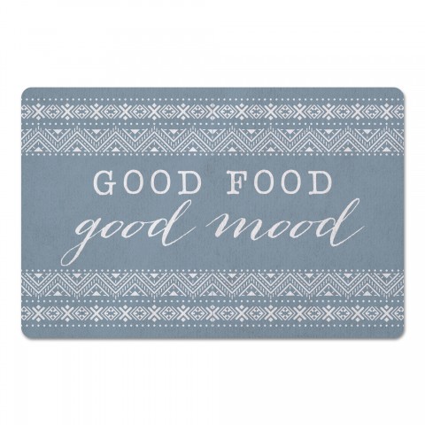 Good Food Good Mood 27x18 Floor Mat