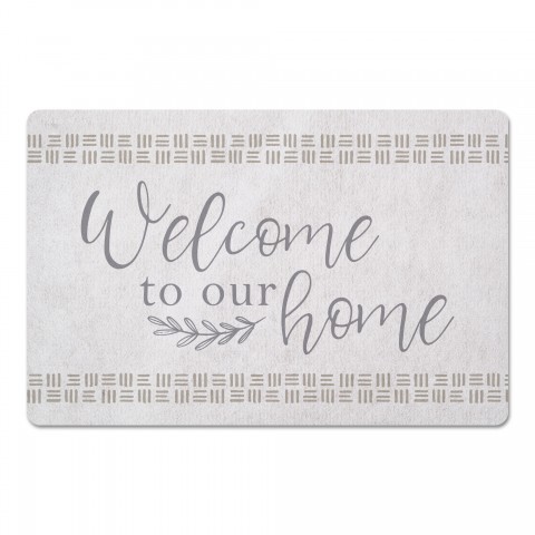 Welcome to Our Home 27x18 Floor Mat
