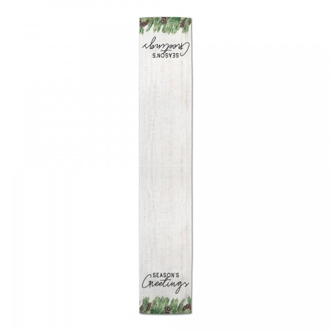 Seasons Greetings Garland Tablecloth