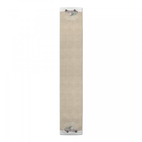 Dashing Through the Snow Painted Tree Truck Tablecloth