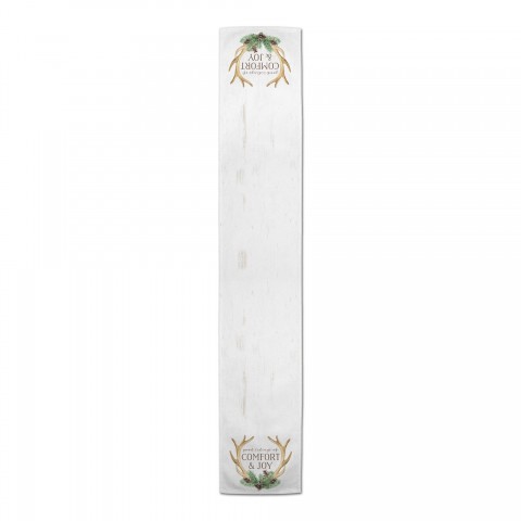 Good Tidings of Comfort and Joy Antlers Tablecloth
