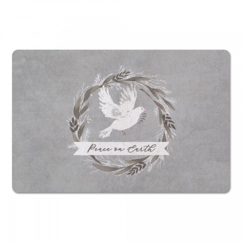 Peace on Earth Dove 27x18 Floor Mat
