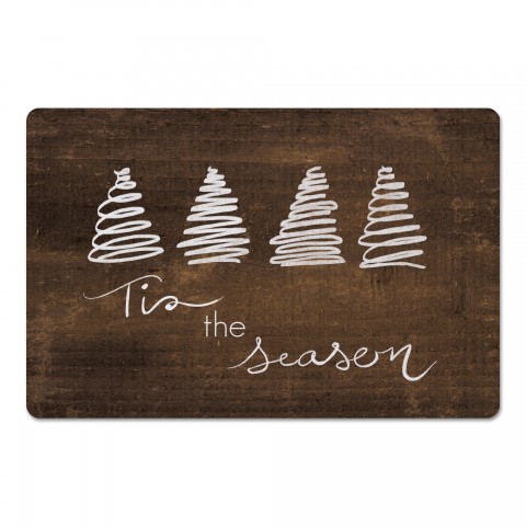 Tis the Season Trees 27x18 Floor Mat