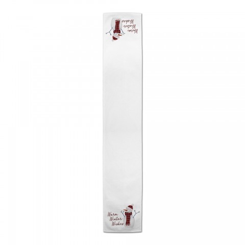 Watercolor Snowman Tablecloth