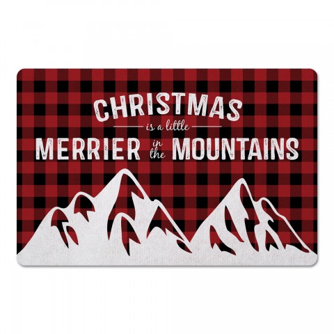 Merrier in the Mountains 27x18 Floor Mat