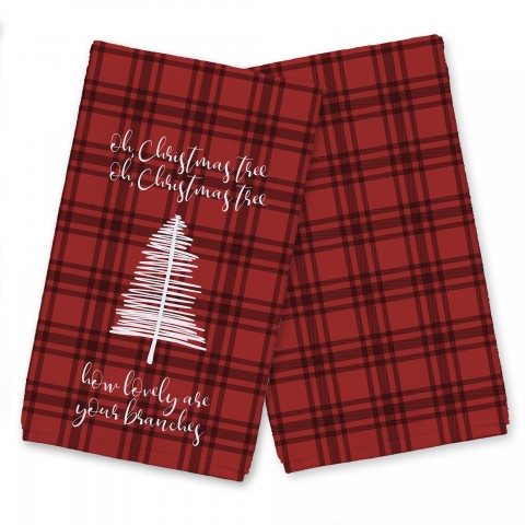 Oh Christmas Tree Plaid Textiles Collection