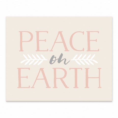 Peace on Earth 8x10 Tabletop Canvas