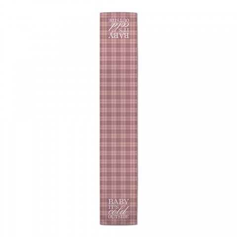 Baby It's Cold Outside Plaid Tablecloth