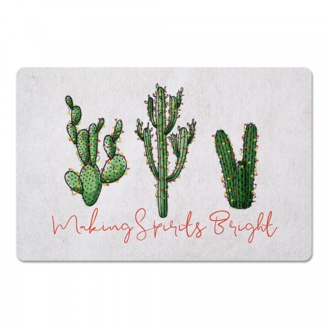 Making Spririts Bright Cacti 27x18 Floor Mat