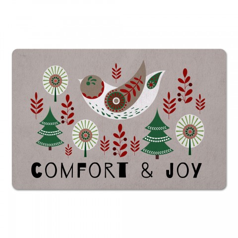Comfort and Joy 27x18 Floor Mat